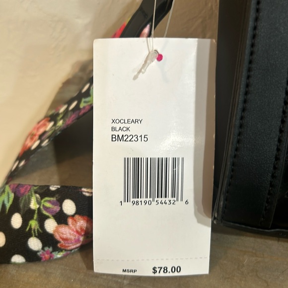 NWT Betsey Johnson Clear Black Crossbody Bag - Picture 4 of 8